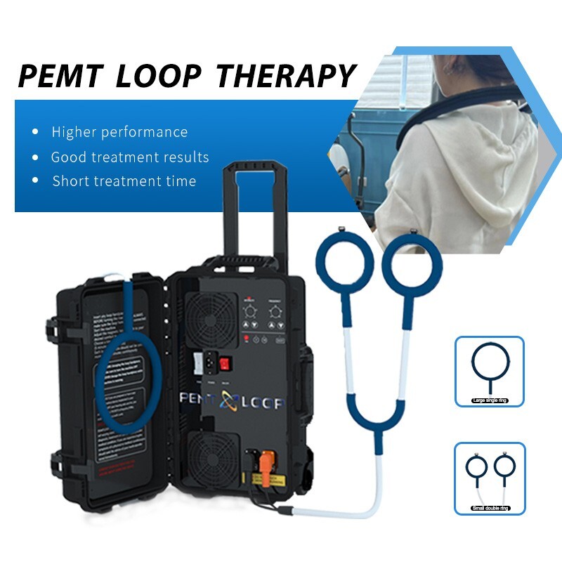 PEM Pmst Loop Physio Magneto Therapy Relax Massage Device with Large Double Loop