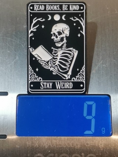 STAY WEIRD READ BOOKS BE KIND pin Badge Patch New High Quality