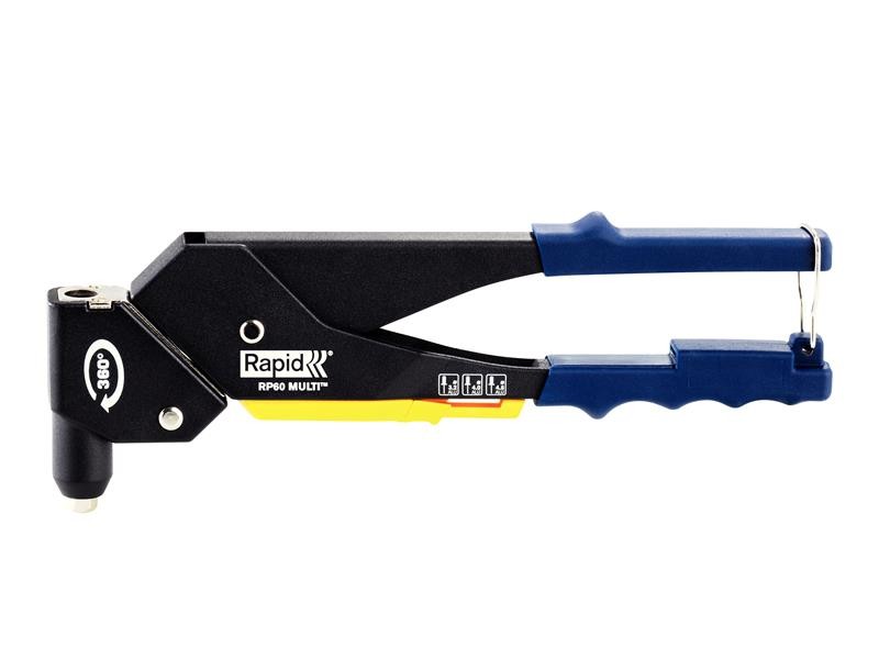 Rapid RP60 MULTI™ Pivoting Head Riveter in Case RPD5001128