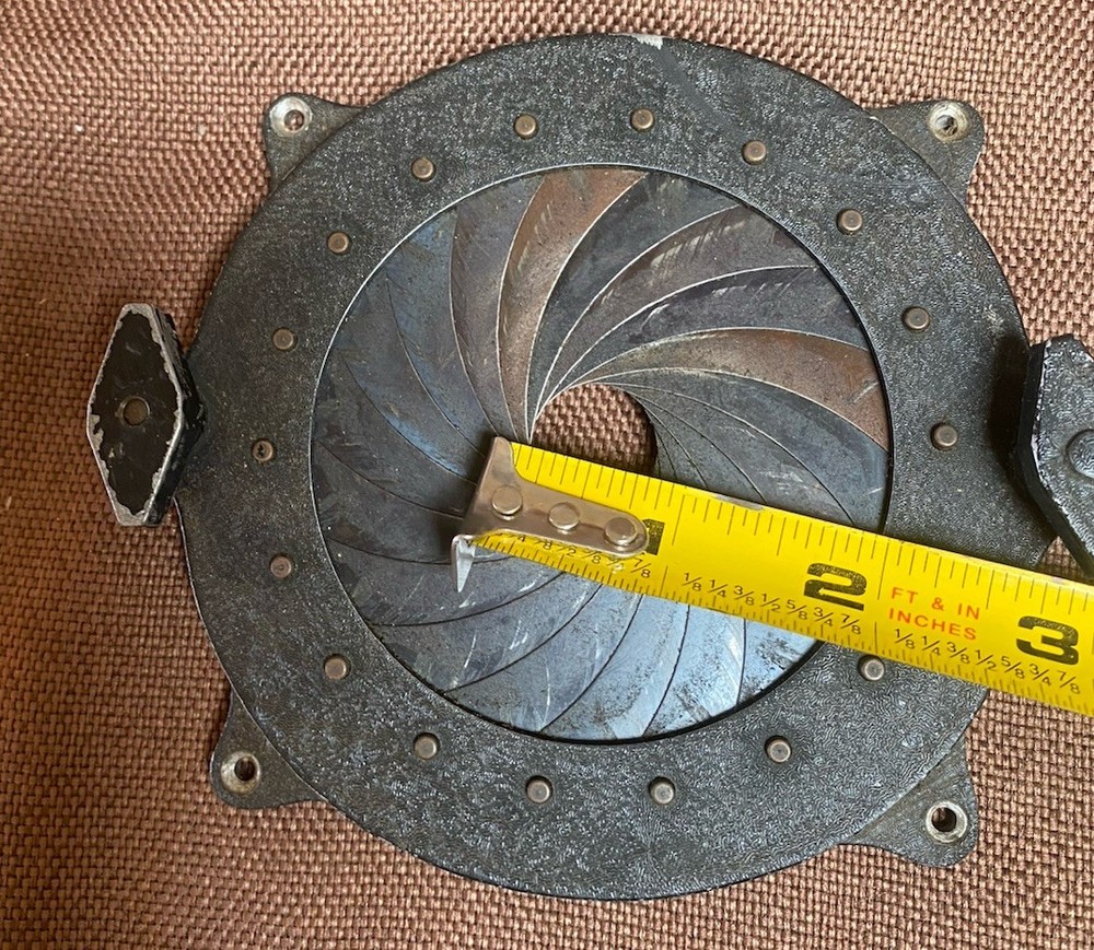 Ultra Large Iris Diaphragm for Mounting Large Format Lenses