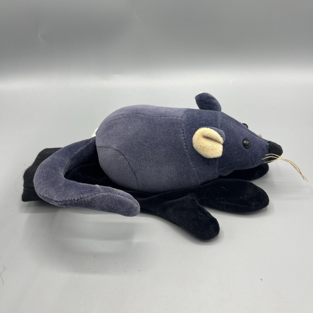 BELEDUC OLBERNHAU Hand / Finger PUPPET Mouse Grey