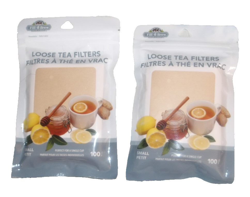Fill N Brew Two Small Loose Tea Filters