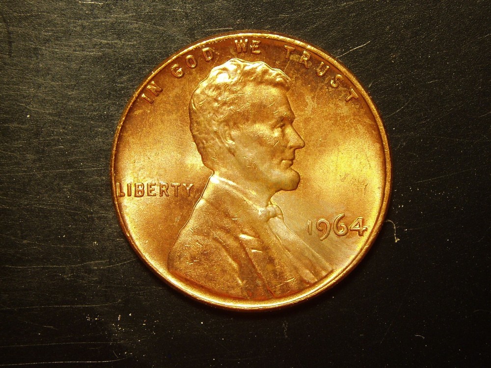 1964 AU LINCOLN MEMORIAL CENT #9