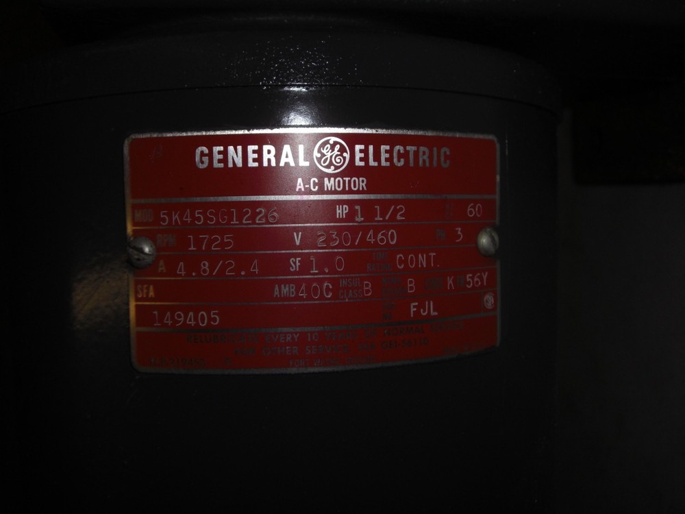 GE 7NS713LT2AA WITH 5K45SG1226 COMBO PACKAGE