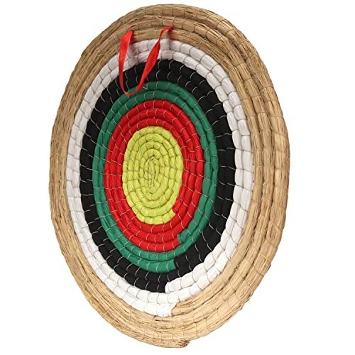 Backyard Straw Archery Target - 20" Recurve & Compound Bow Practice for Kids & A