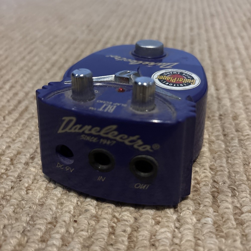 Danelectro DJ-7 BLT Slap Echo Chorus Pedal Untested