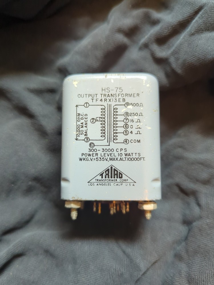 Triad Output Transformer HS-75