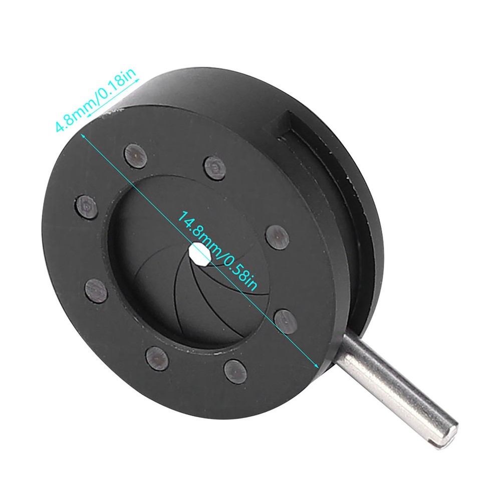 SK8 Microscope Iris Adapter Aperture Adjustable Lens Optical Diaphragm For Micro