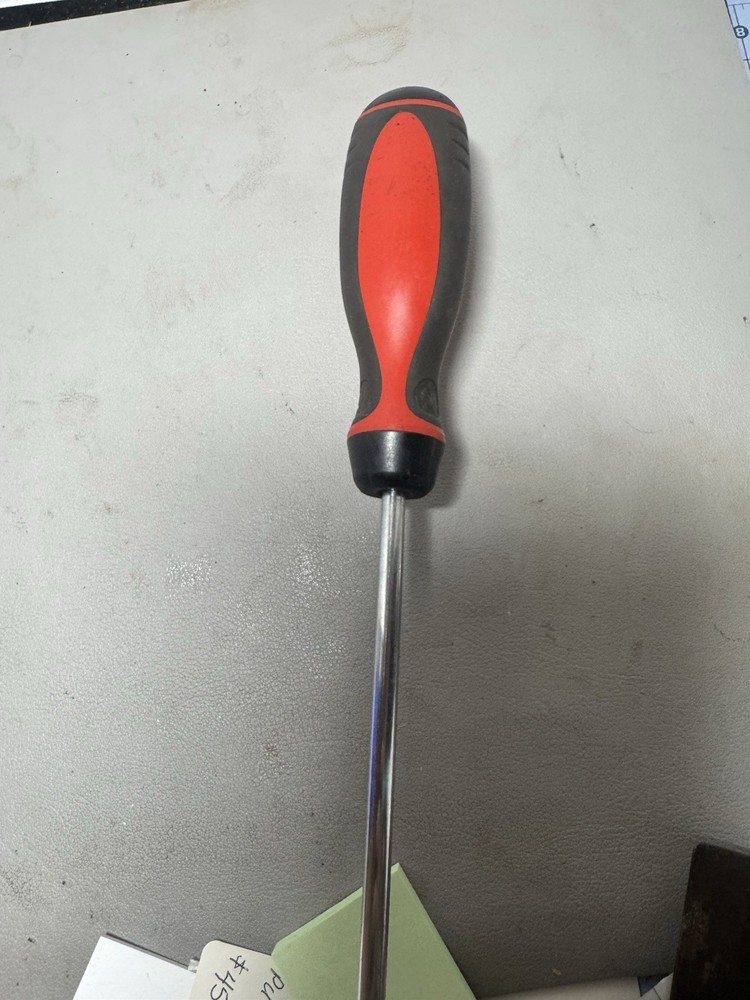 28” MAC Tools flathead Screwdriver with MAC Handel grips.