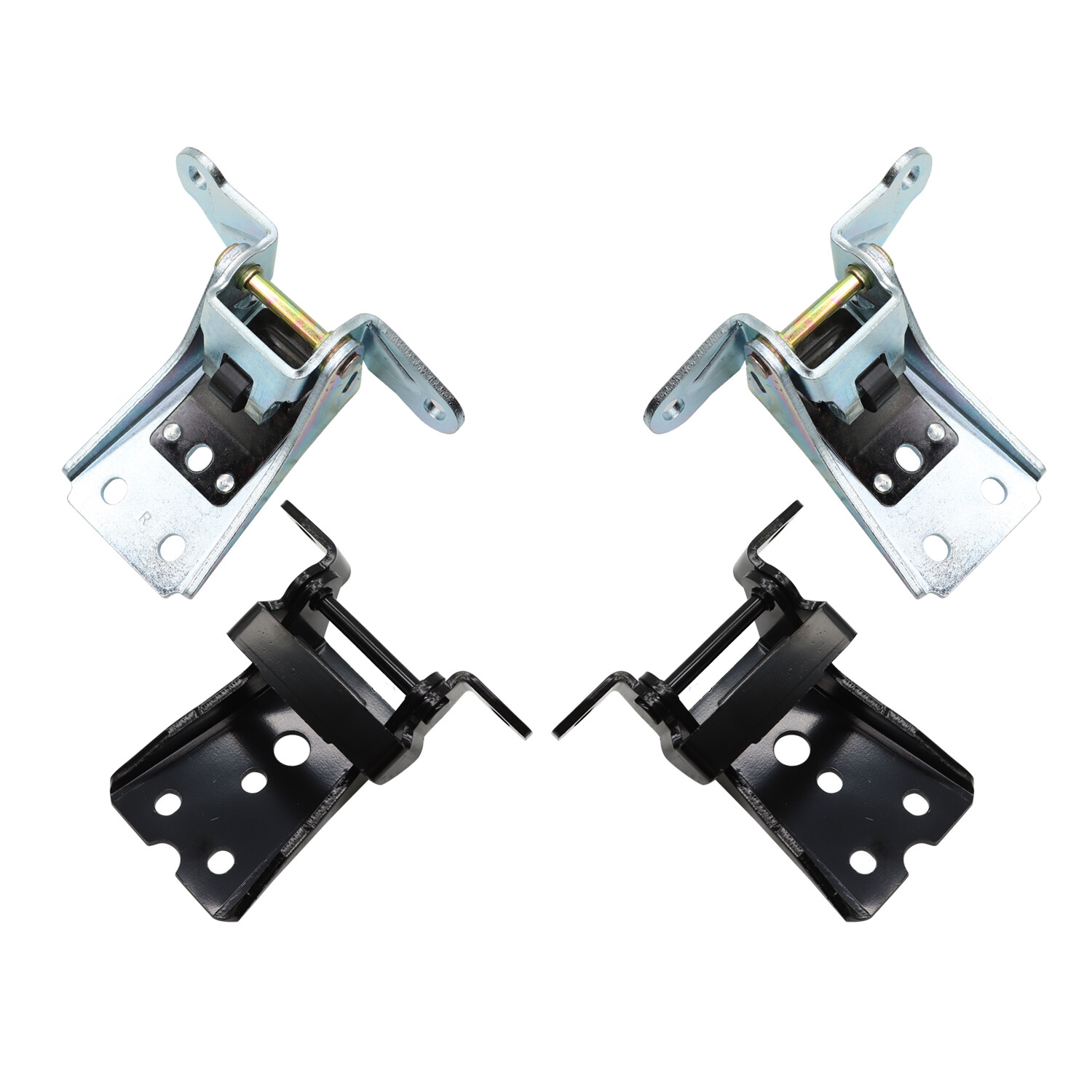 Front Upper Lower Door Hinge 4 For 1980-1997 Ford F150 F-250 F-350 Truck Mercury