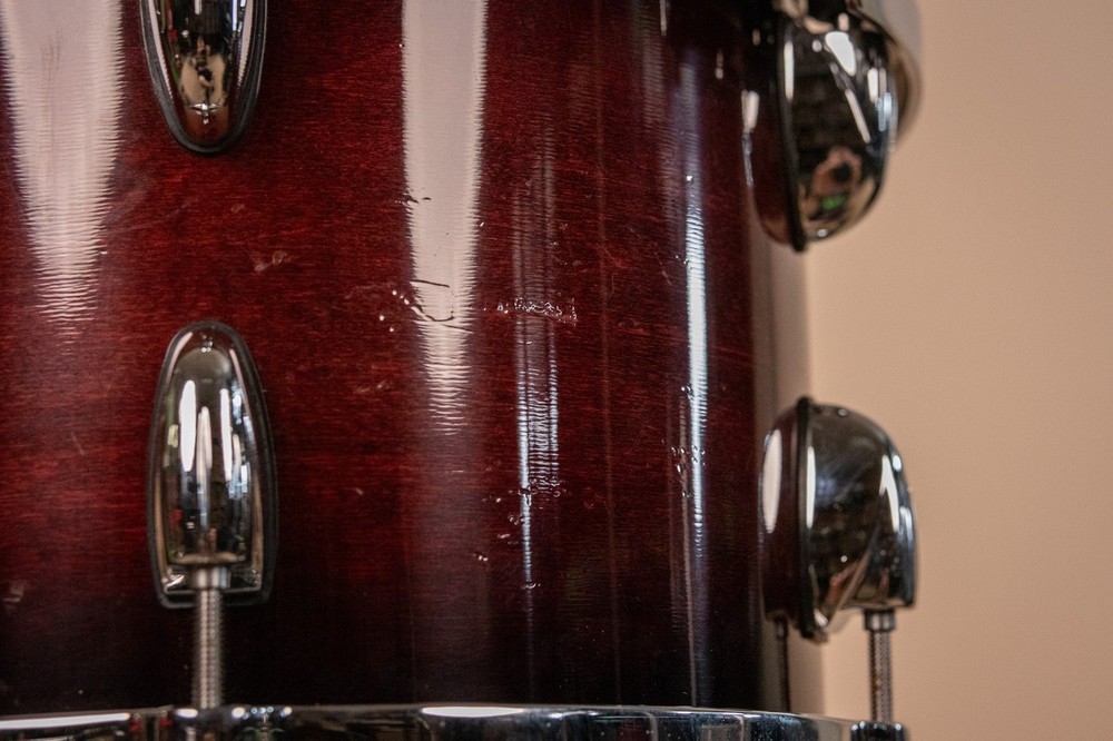 2000s Gretsch Renown Cherry Burst Gloss Drum Set