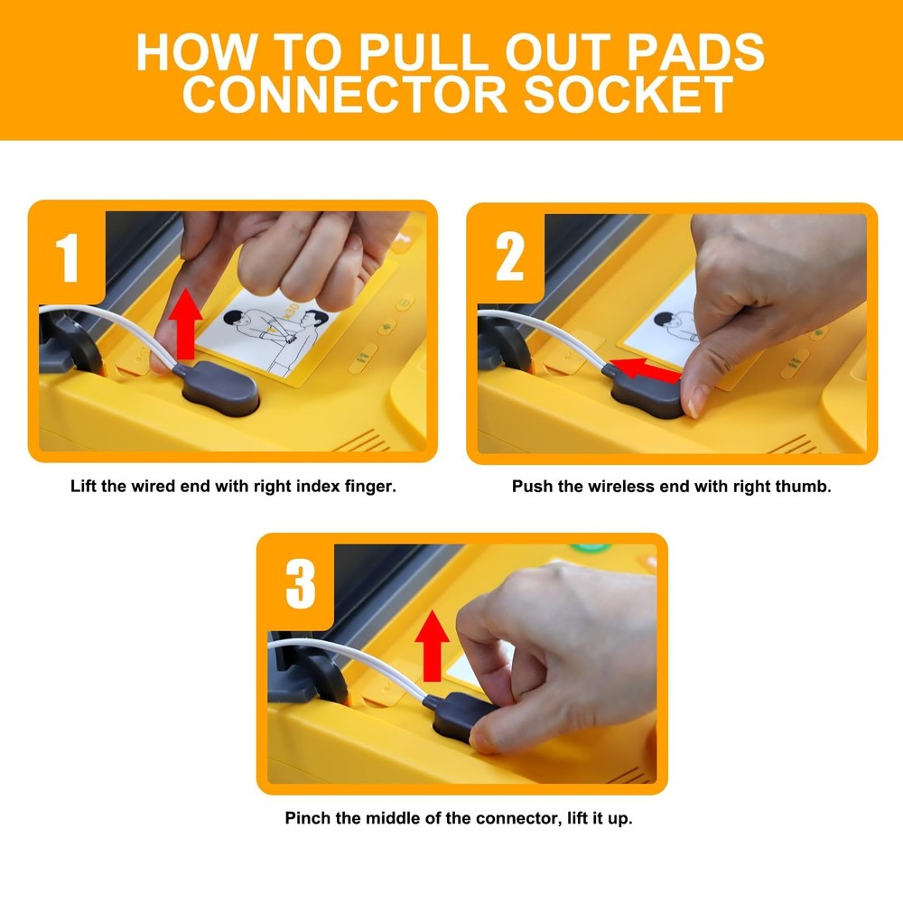 AED Trainer, XFT AED Training Kit CPR Equipment Training Device Automatic Ext...