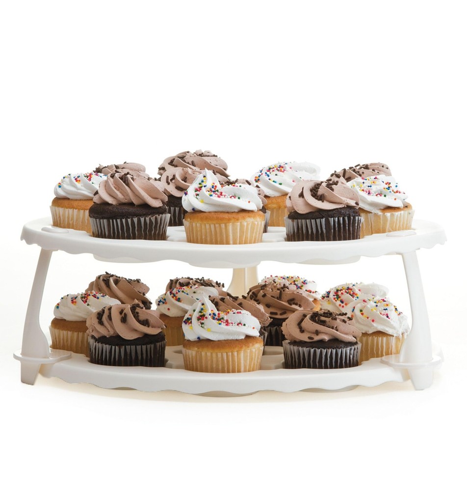 Collapsible Cupcake Carrier 12Cup Capacity, Foldable Design for Easy