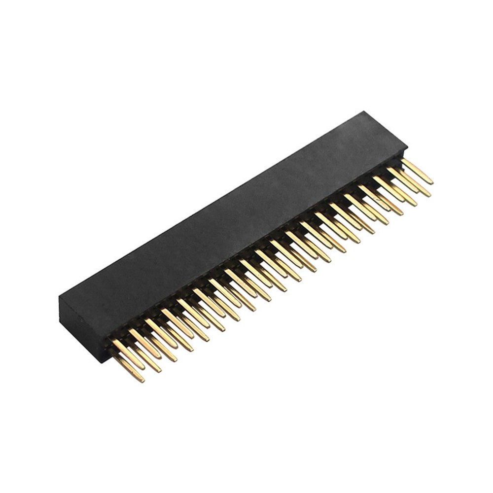 4x 2x20 PIN Socket Dual Male Header Pin Connector for Raspberry Pi Zero/Zero W l