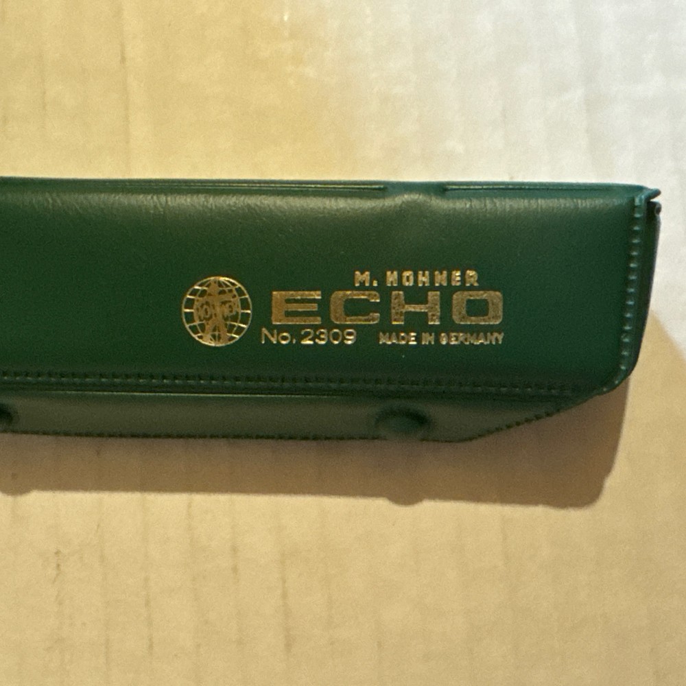 Harmonica Vintage Echo M. Hohner No. 2309 C Key