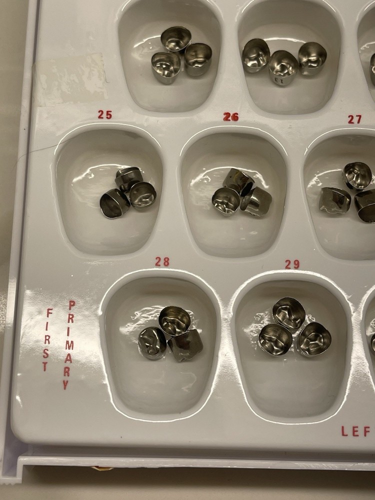First Primary Molar Crowns by Rugby Labs