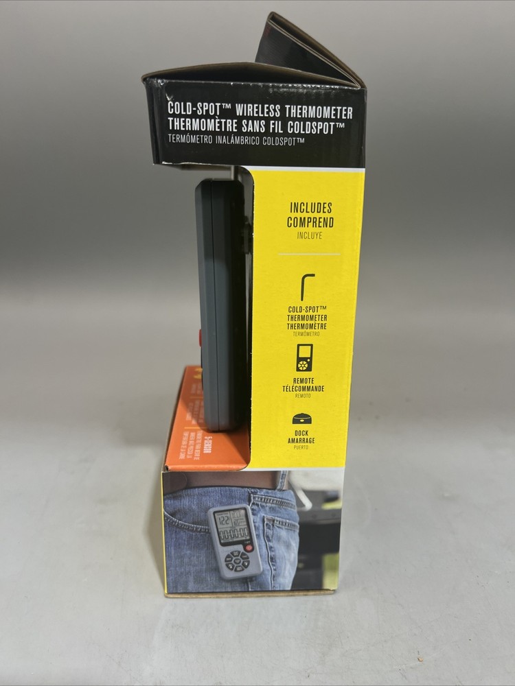 CharBroil Wireless Multi Sensor Thermometer 100ft Range w/ Dock 15 Taste Setting