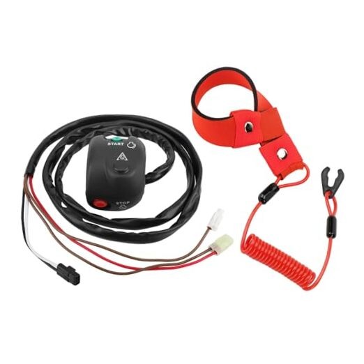 F0D-68310-01-00 Handlebar Start Stop Kill Switch Box Aassy & Safety Lanyard