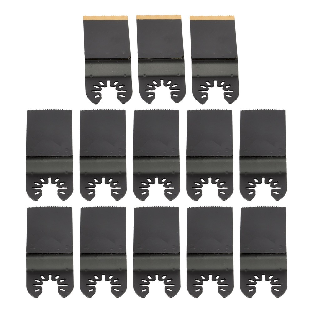 New Multitool Blades 35PCS Titanium Oscillating Tool Quick Saw Blades