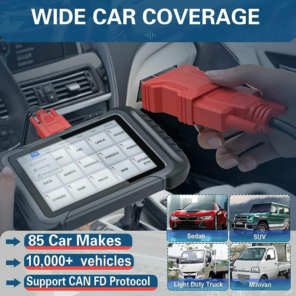 XTOOL D8 Topology Car Bidirectional Diagnostic Scanner Full System Coding Tool