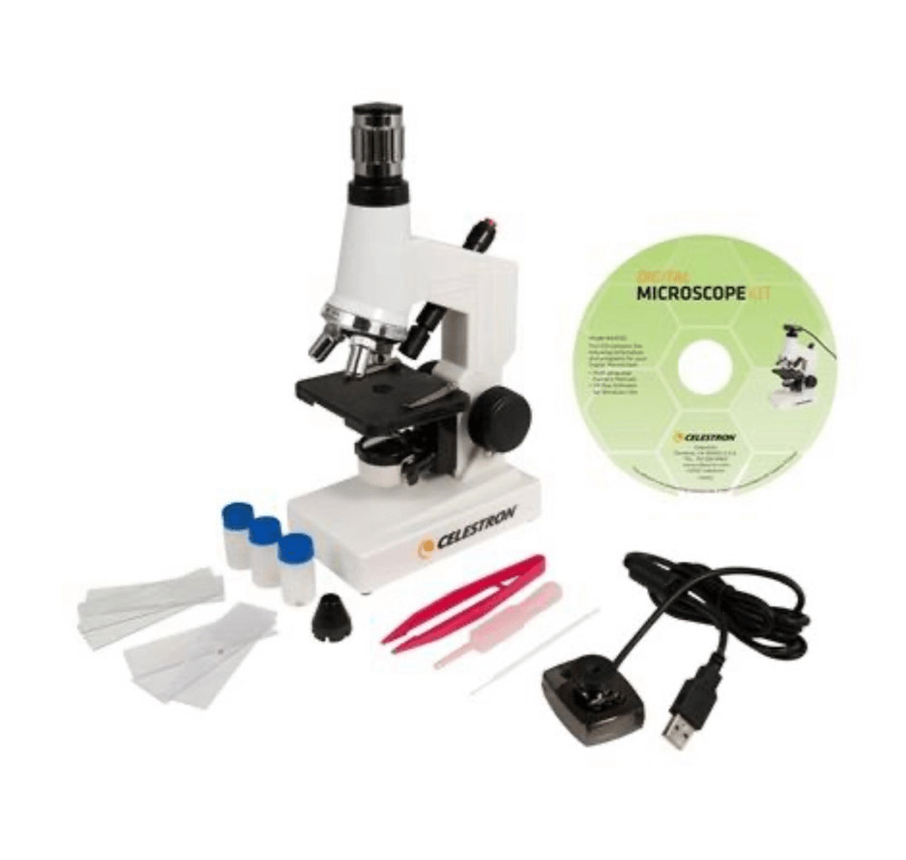 Celestron Science Digital Microscope Kit 600X Power Entry Level NEW