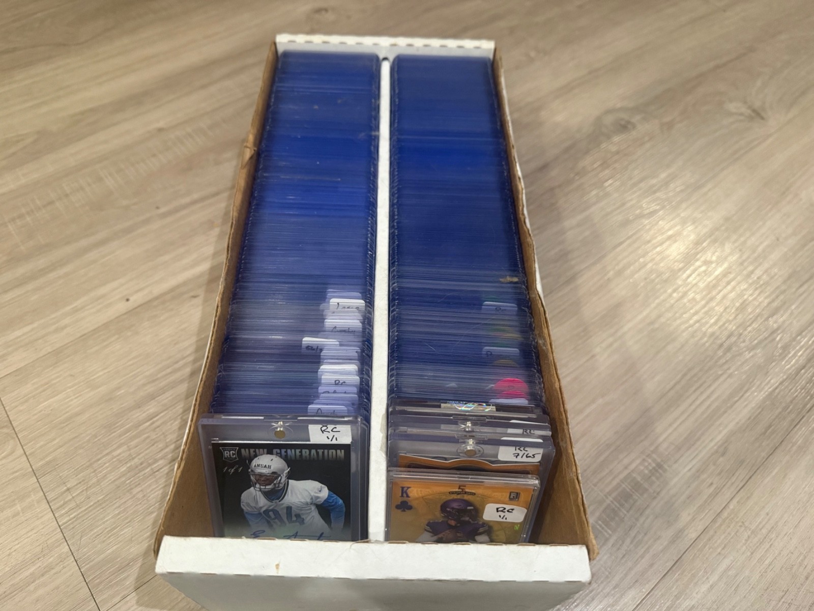 True 1/1  Huge 2 Row Sports Collection Auto HOF  Prizm Patch Refractor RC LOT