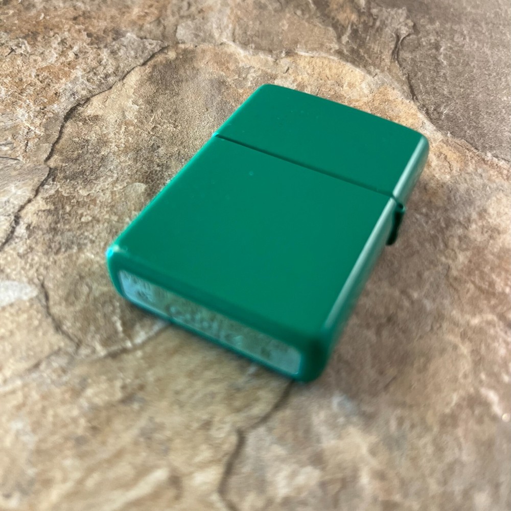 Genuine Zippo Grass Green Matte windproof Lighter CASE ONLY No Insert/Box