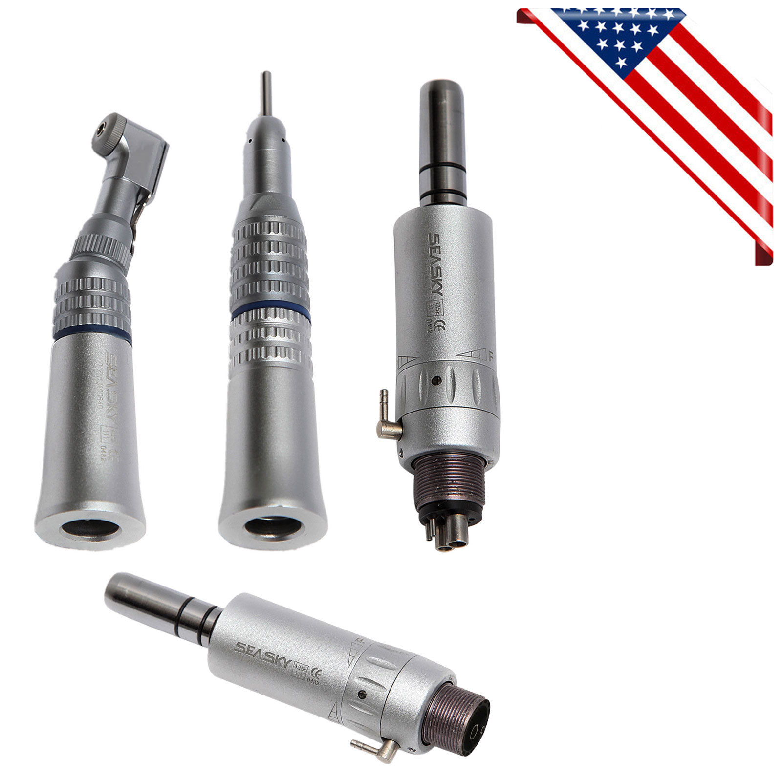 Estilo NSK Dental Contra Angulo Baja Velocidad Pieza de Mano 2/4Hole Micromotor