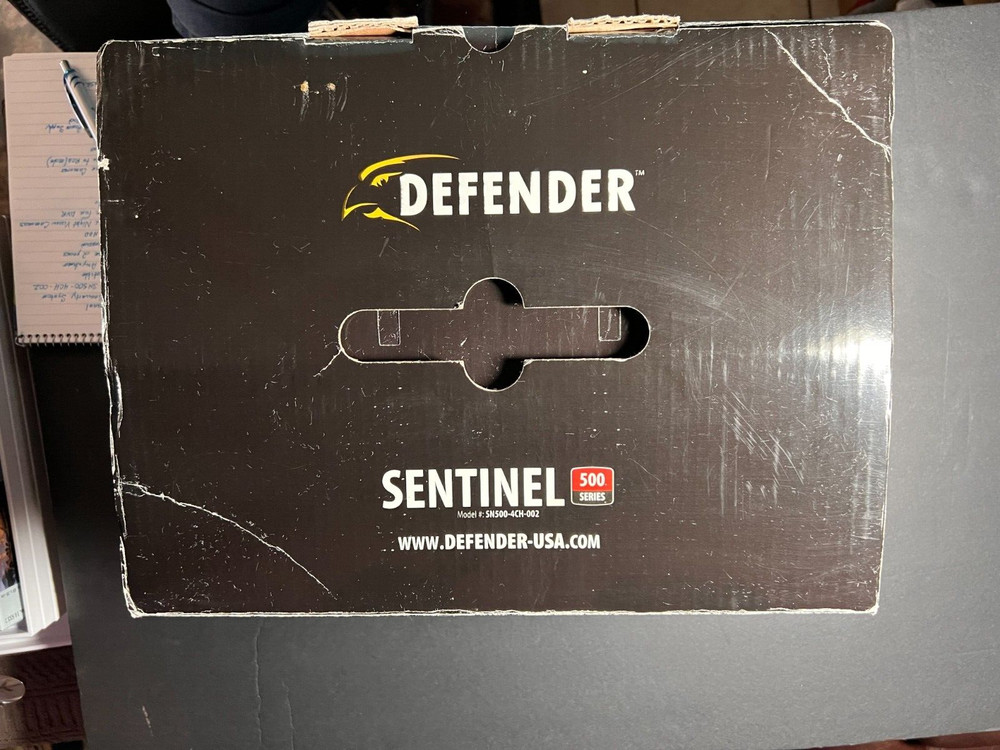 Defender Web Ready 4 Channel DVR Security System - Sentinel Model SN500-4CH-002