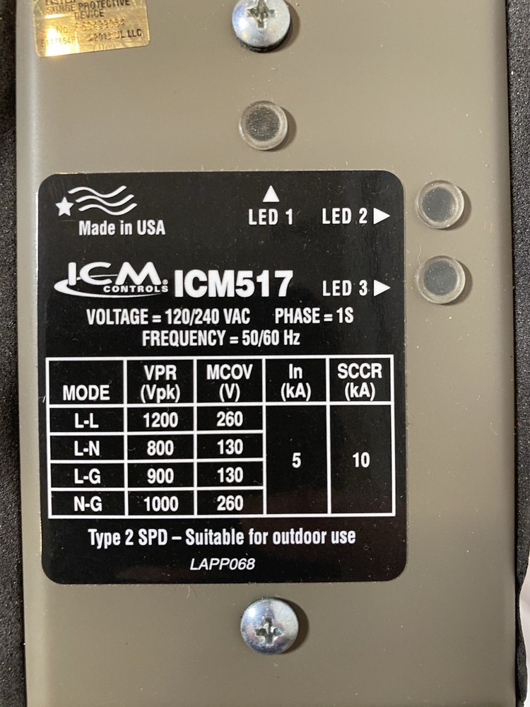 JCM Surge Protector ICM517