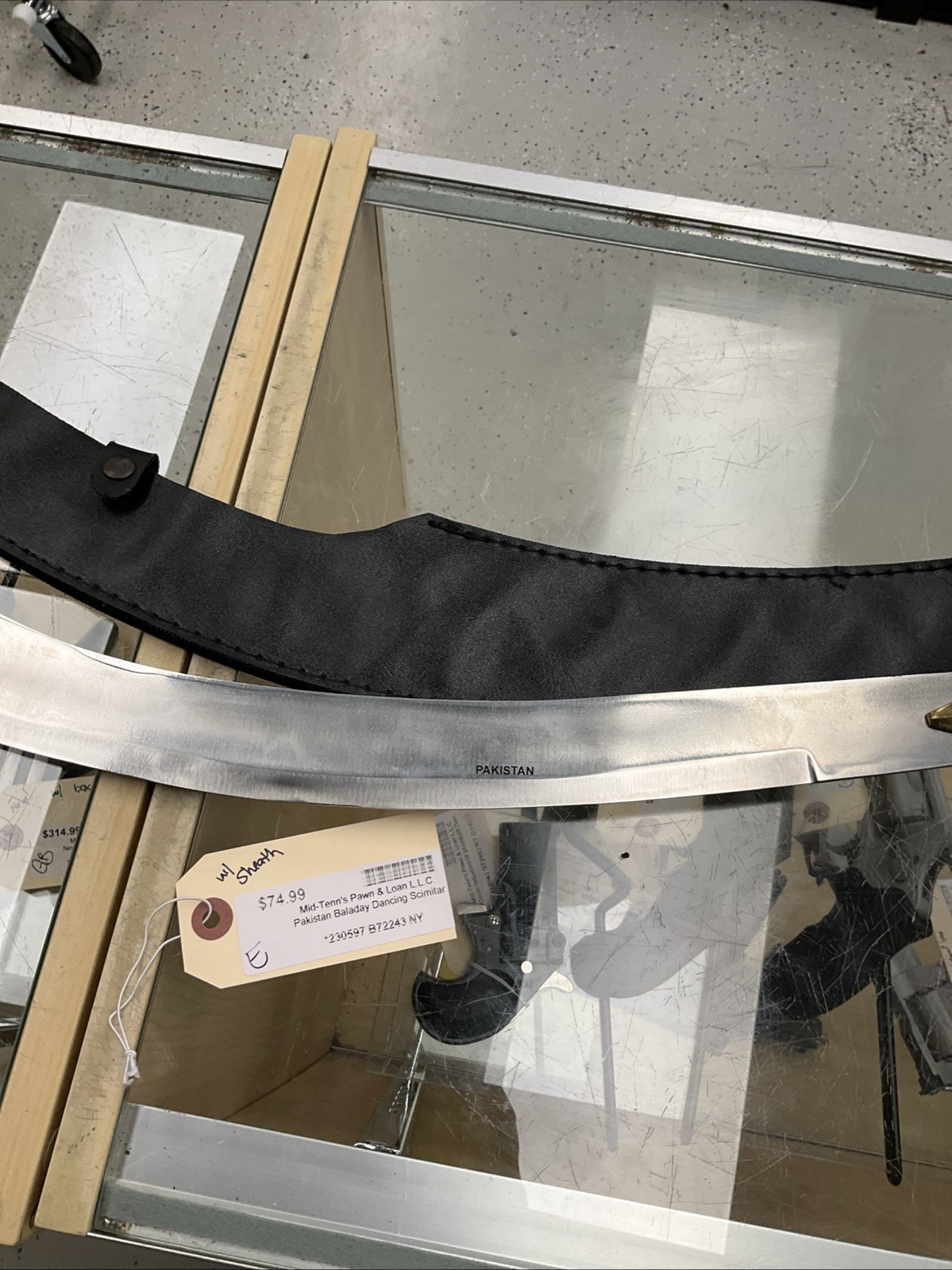 Pakistan Made Baladay Dancing Scimitar Sword 230597