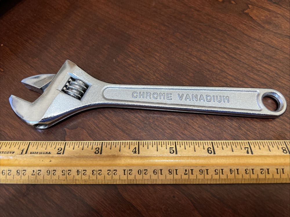 8” 200mm Adjustable Wrench