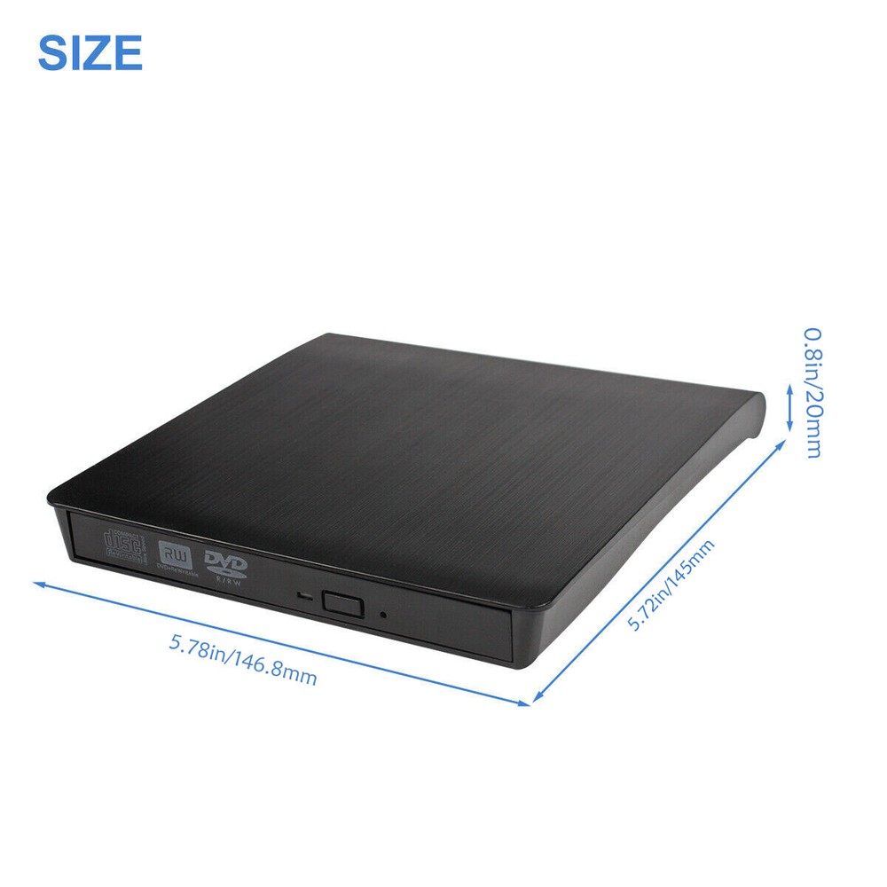 CD Compatible with Notebooks, desktops, Macs, and All-in-one Computers