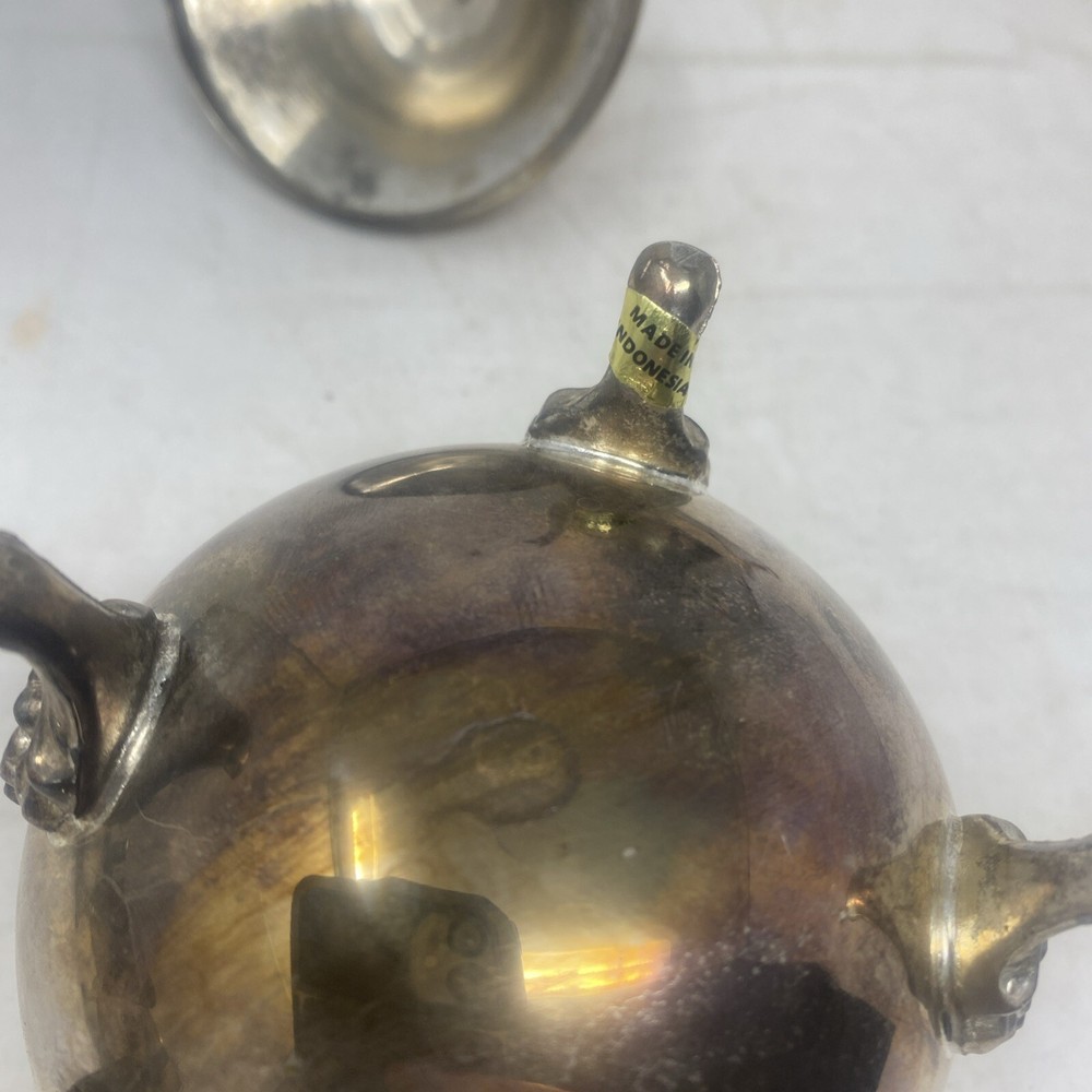 Silver Plated Tea Set 4 Piece