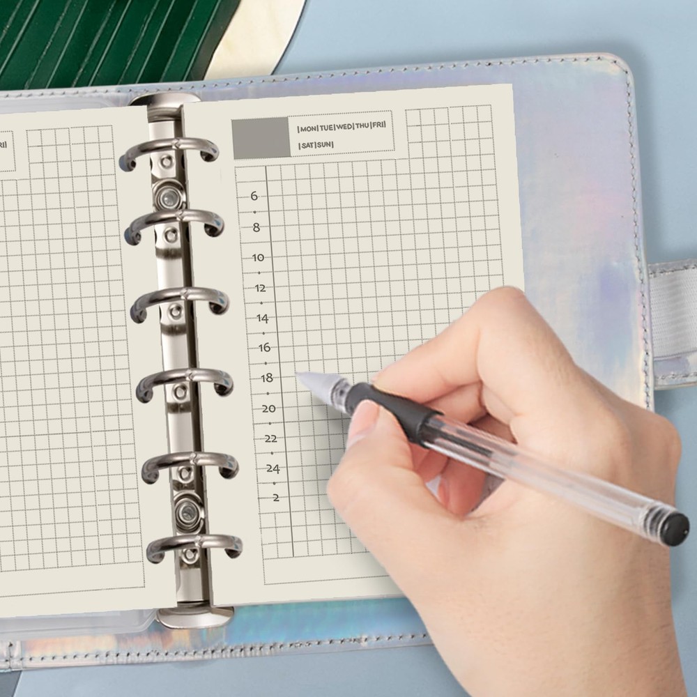 A7 Planner Refill, Agenda Refill Daily Plan for Compatible A7,