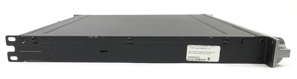 QSC Q-SYS I/O Frame Type 2 Network Interface w/ 1x COL4 Module