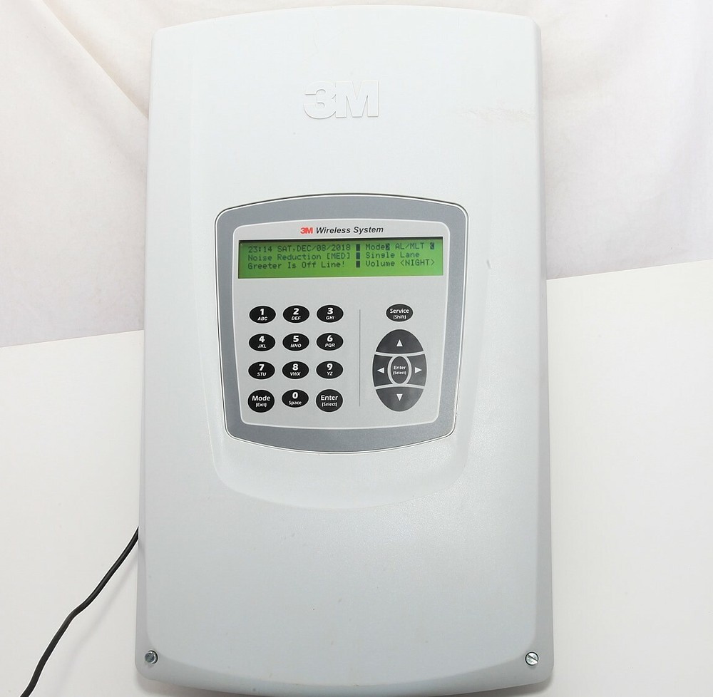 3M 1BAE XT-1 Wireless Drive Thru Intercom Base + Vehicle Detector & Greeter XT1