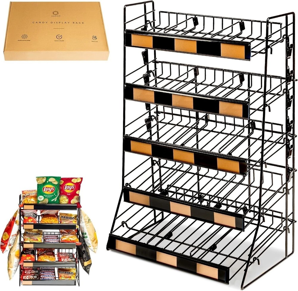 Merchandising Shelf for Snacks