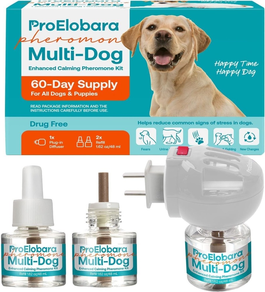 Dog Calming Pheromone Diffuser Dog Calming Pheromones Plug Reduces Stress