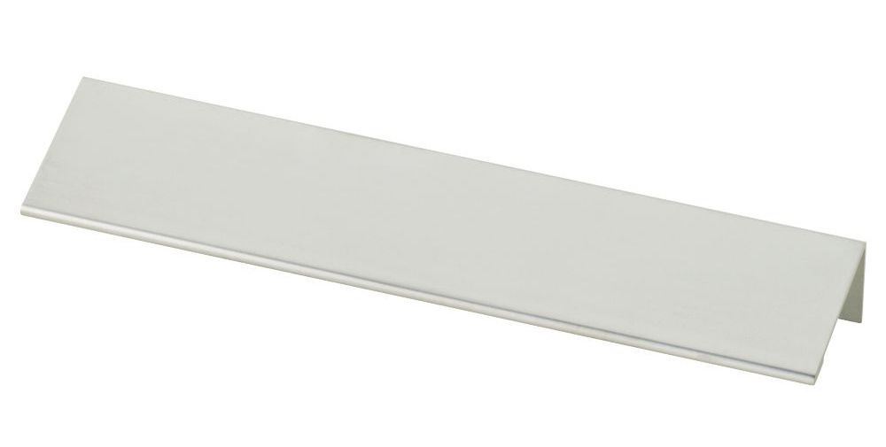 6-5/16" Modern Edge Pull Aluminum Finish