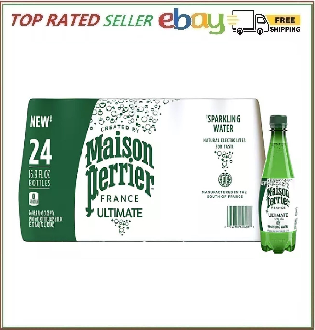 Maison Perrier Sparkling Water 16.9 fl. oz., 24 pk.