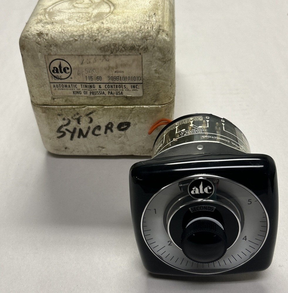 ATC,305B101A10XX,ELECTRONIC TIMER NOS