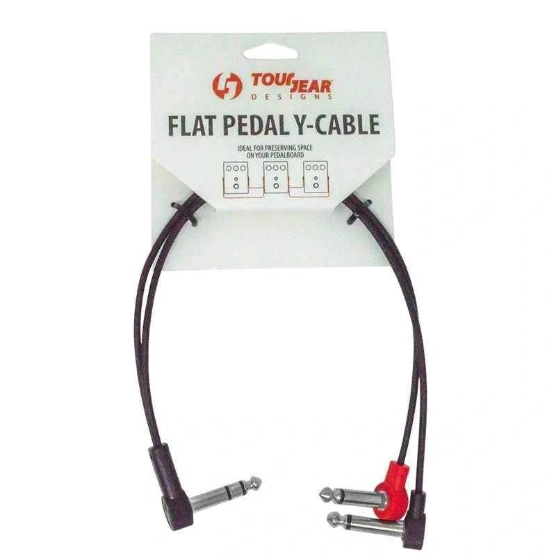 12" Flat Pedal Y-Splitter Cable