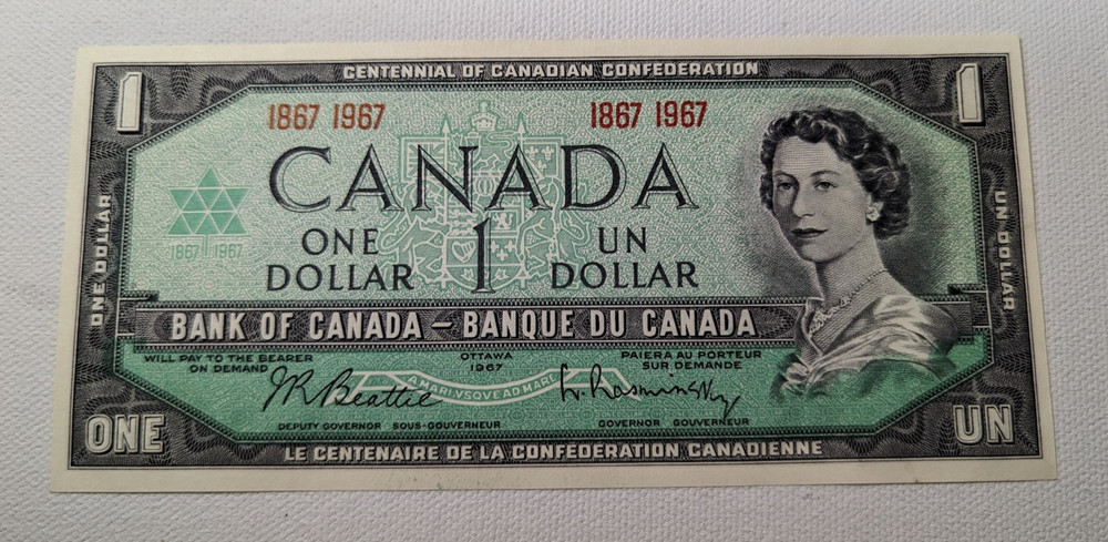 1967 Centennial Canada One Dollar UNC