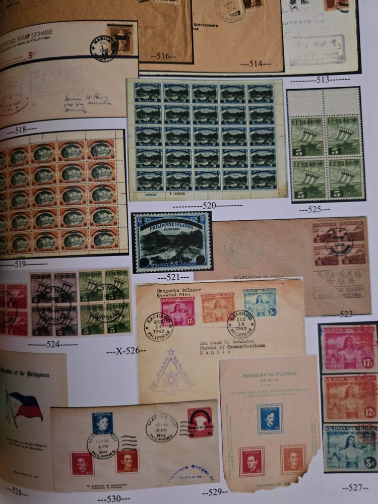 PHILIPPINES FILIPINAS Stamp Auuction Catalog William Oliver Collection