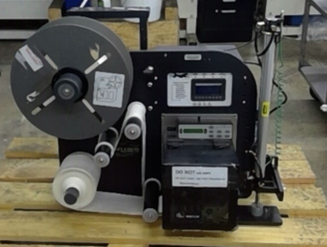 Panther 2000 Print And Apply E-Tamp Blow Label Applicator Zebra