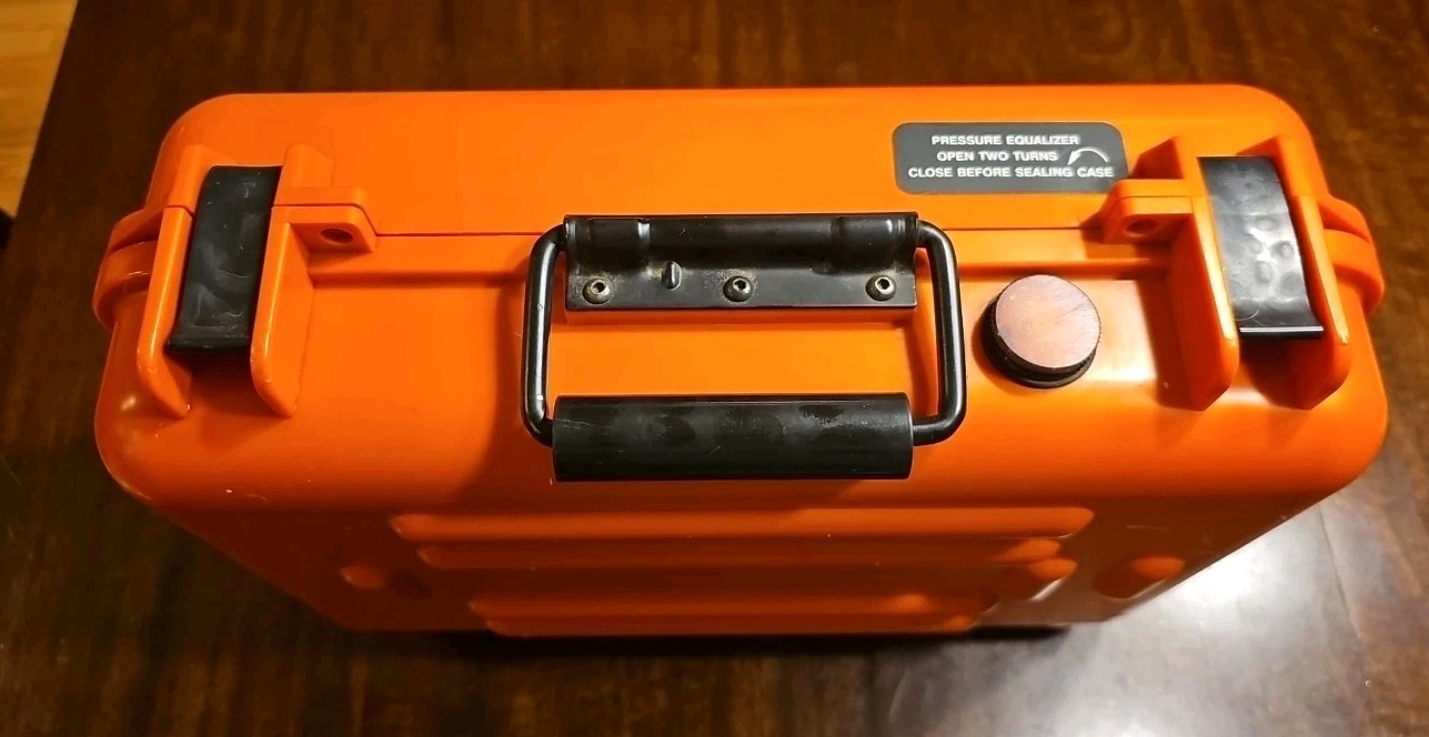 Starlight SC-061016 Military Hard Case - Orange - With Optional Divider - EXC