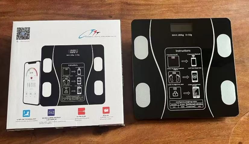 Digital Body Weight Scale Bluetooth Fat Scale High Precision Backlit Display US