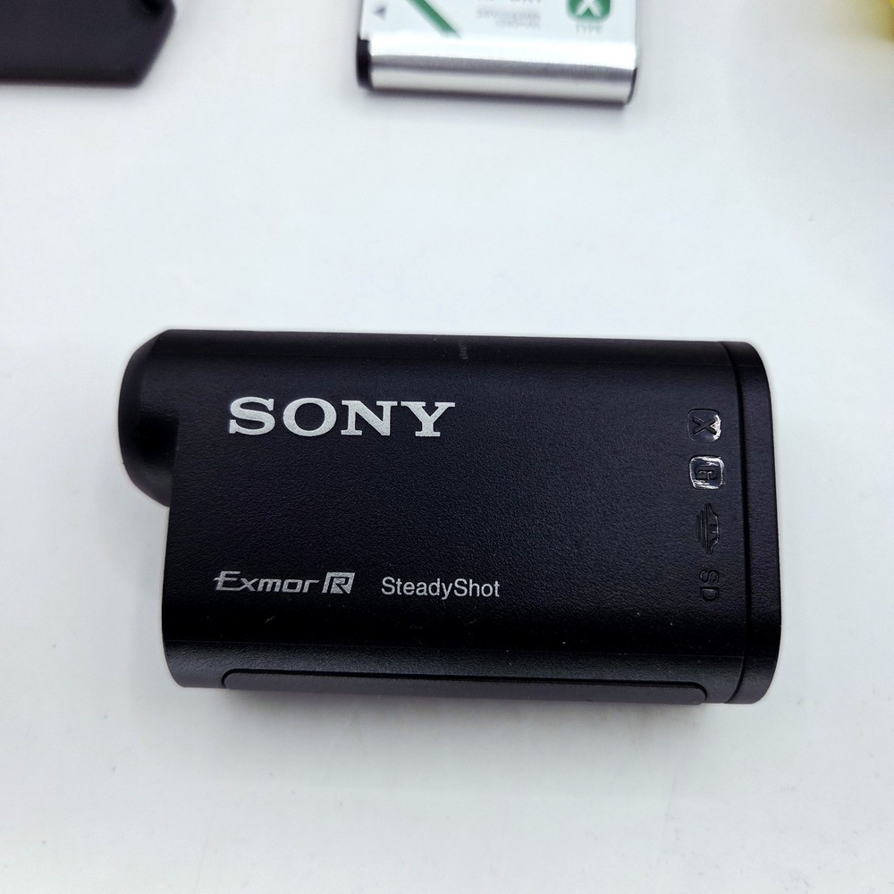 Sony HDR-AS15 Action Camera Steadyshot With Accessory Bundle + Spare Battery +SD