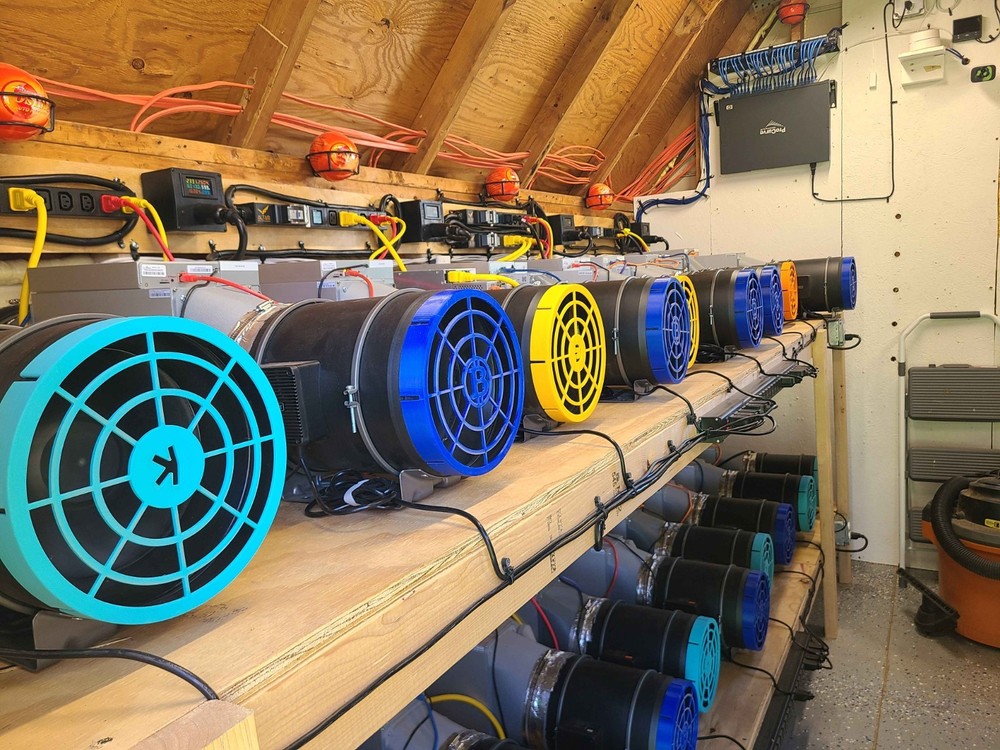 Kaspa Inline Fan Cover 8 Inch